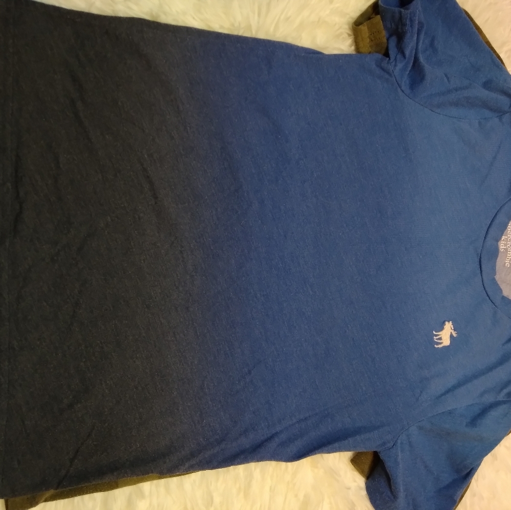 Abercrombie kids Unisex size 9/10 custom bundle of 3 shirts short & long sleeve - Picture 5 of 13